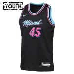 Maillot NBA Miami Heat Davion Mitchell Nike 2025-26 City Edition Noir Swingman - Enfant